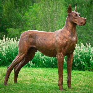 Great Dane Sculpture